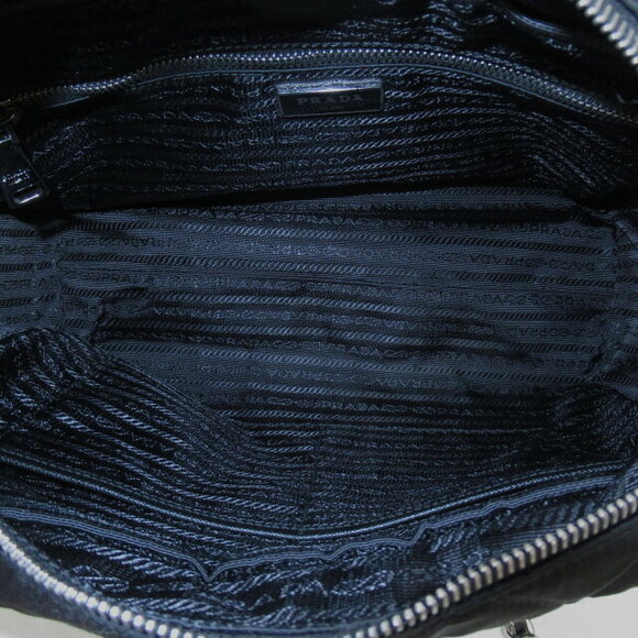 Prada chain Shoulder Bag black - Picture 6 of 8